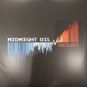 MIDNIGHT OIL - RESIST (USED VINYL 2022 AUS 2LP RED M- M-)