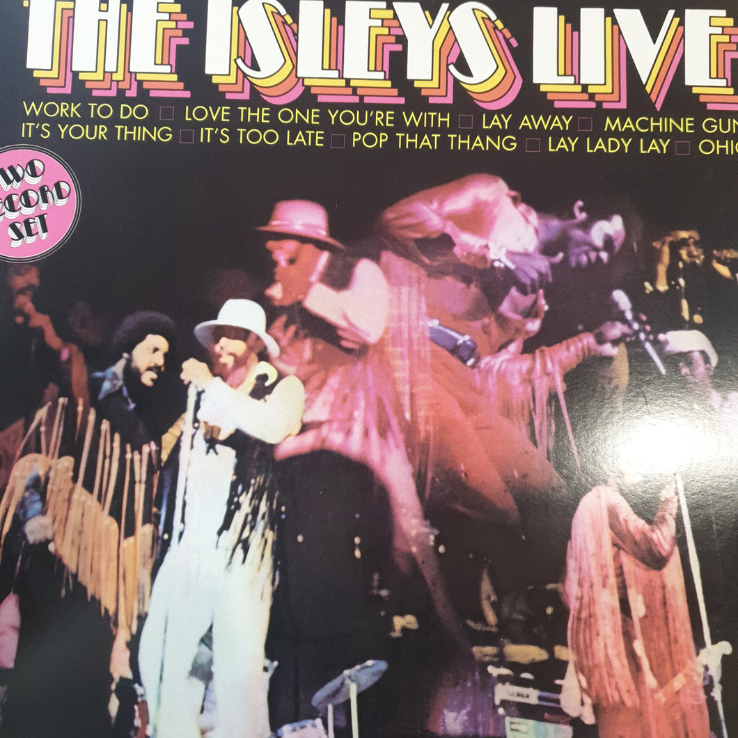 ISLEY BROTHERS - THE ISLEYS LIVE (USED VINYL 2003 US M-/EX+)