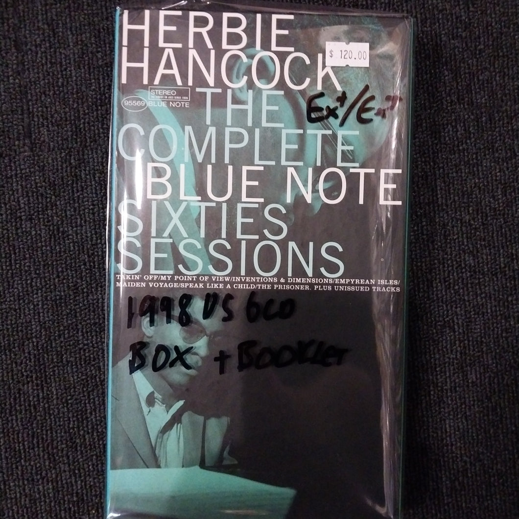 HERBIE HANCOCK - THE COMPLETE BLUE NOTE SIXTIES SESSIONS (USED BOX SET 1998 U.S. 6CD EX+ EX+)