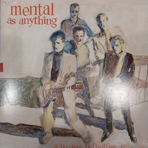 MENTAL AS ANYTHING - IF YOU LEAVE ME, CAN I COME WITH YOU (USED VINYL 1982 U.S. M- EX)