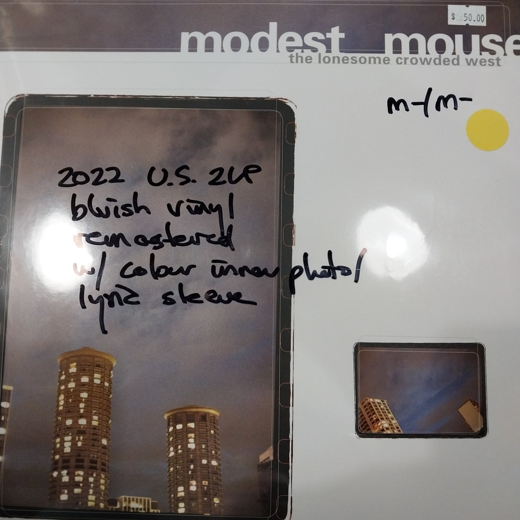 MODEST MOUSE - THE LONESOME CROWDED WEST (USED VINYL 2022 U.S. 2LP BLUE M- M-)
