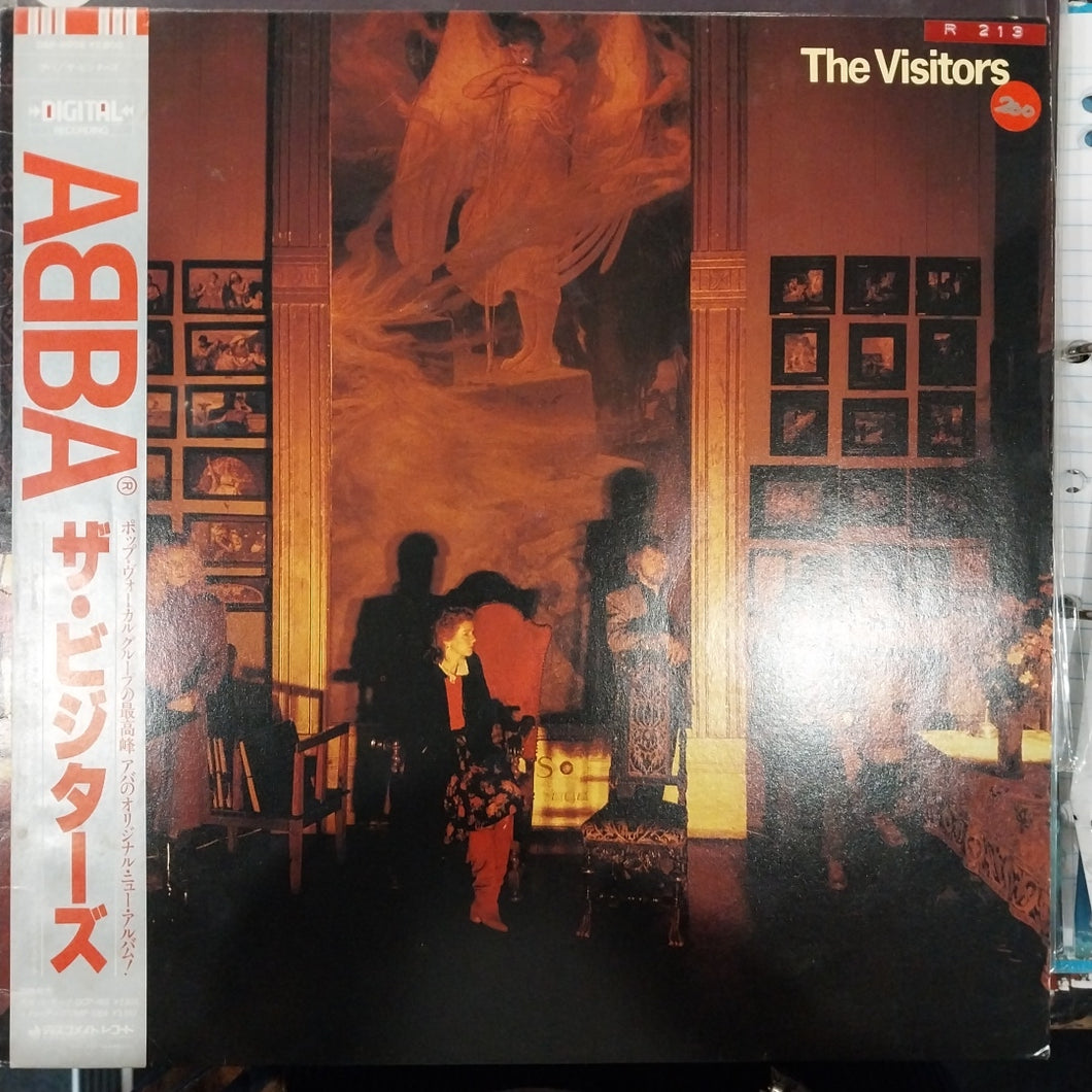 ABBA - THE VISITORS (USED VINYL 1981 JAPAN EX+ EX+)
