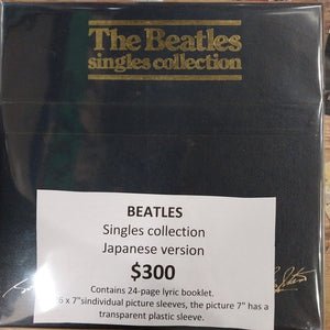 BEATLES - SINGLES COLLECTION (USED 7" BOX SET 26 SINGLES)