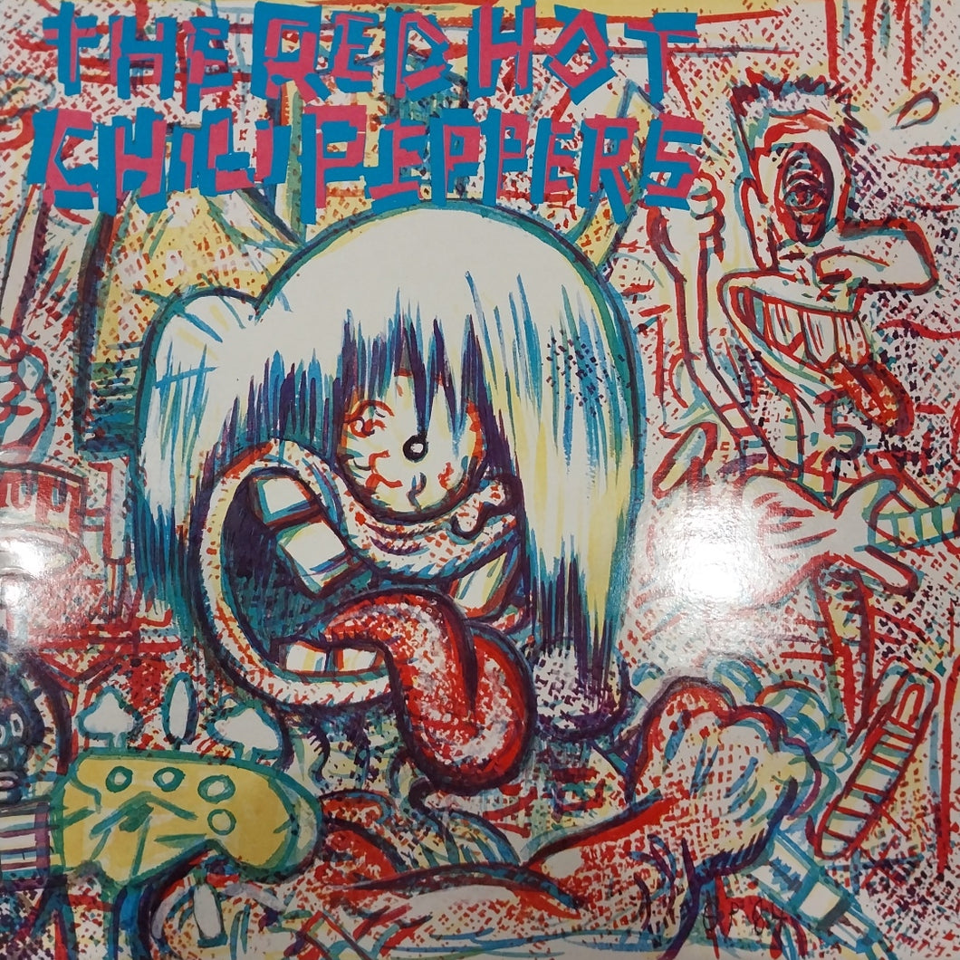 RED HOT CHILI PEPPERS - SELF TITLED (USED VINYL 1990 U.K. EX+ M-)