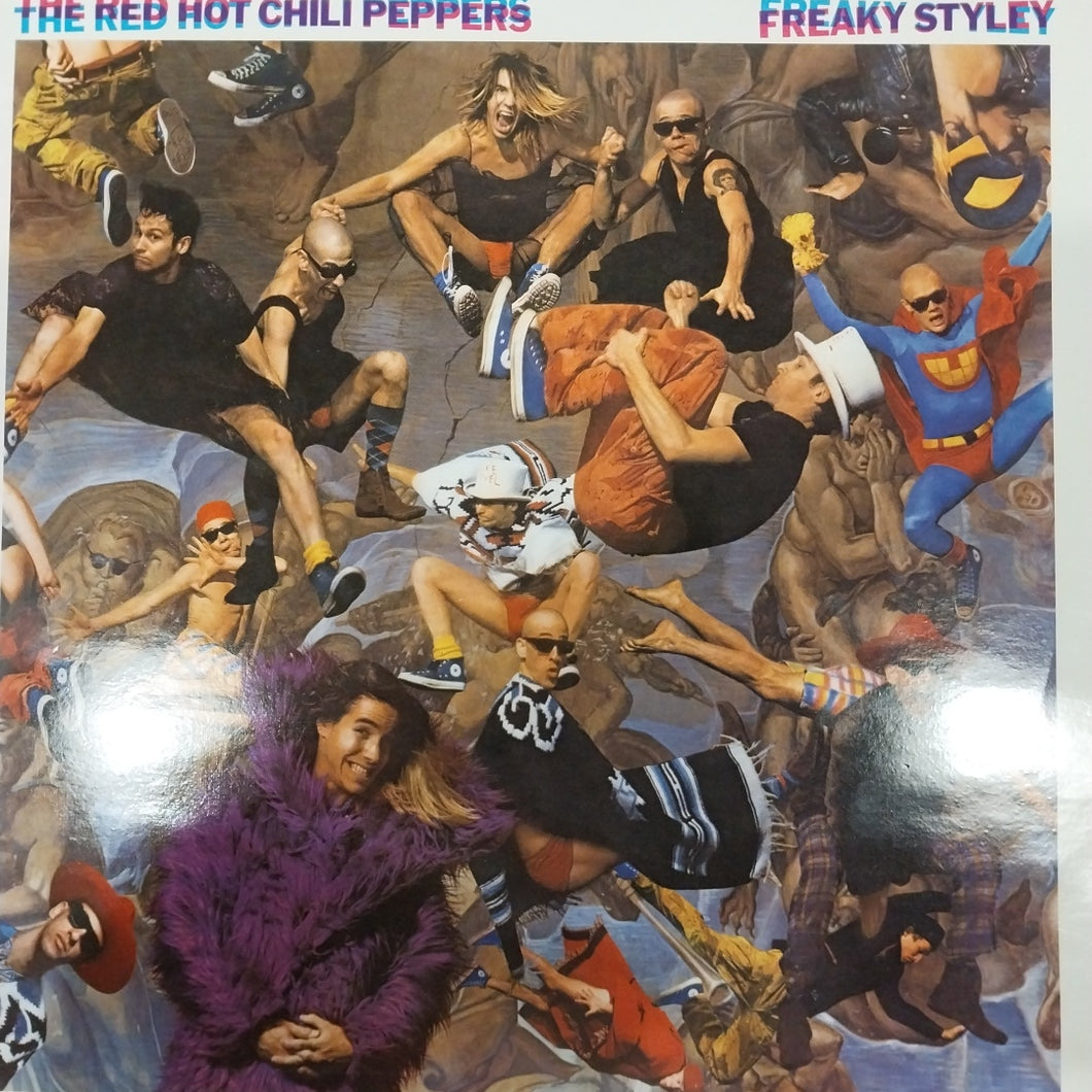 RED HOT CHILI PEPPERS - FREAKY STYLEY (USED VINYL 1990 U.K. EX M-)