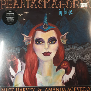 MICK HARVEY AND AMANDA ACEVEDO - PHANTASMAGORIA IN BLUE VINYL