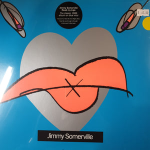 JIMMY SOMERVILLE - READ MY LIPS (BLUE COLOURED) VINYL