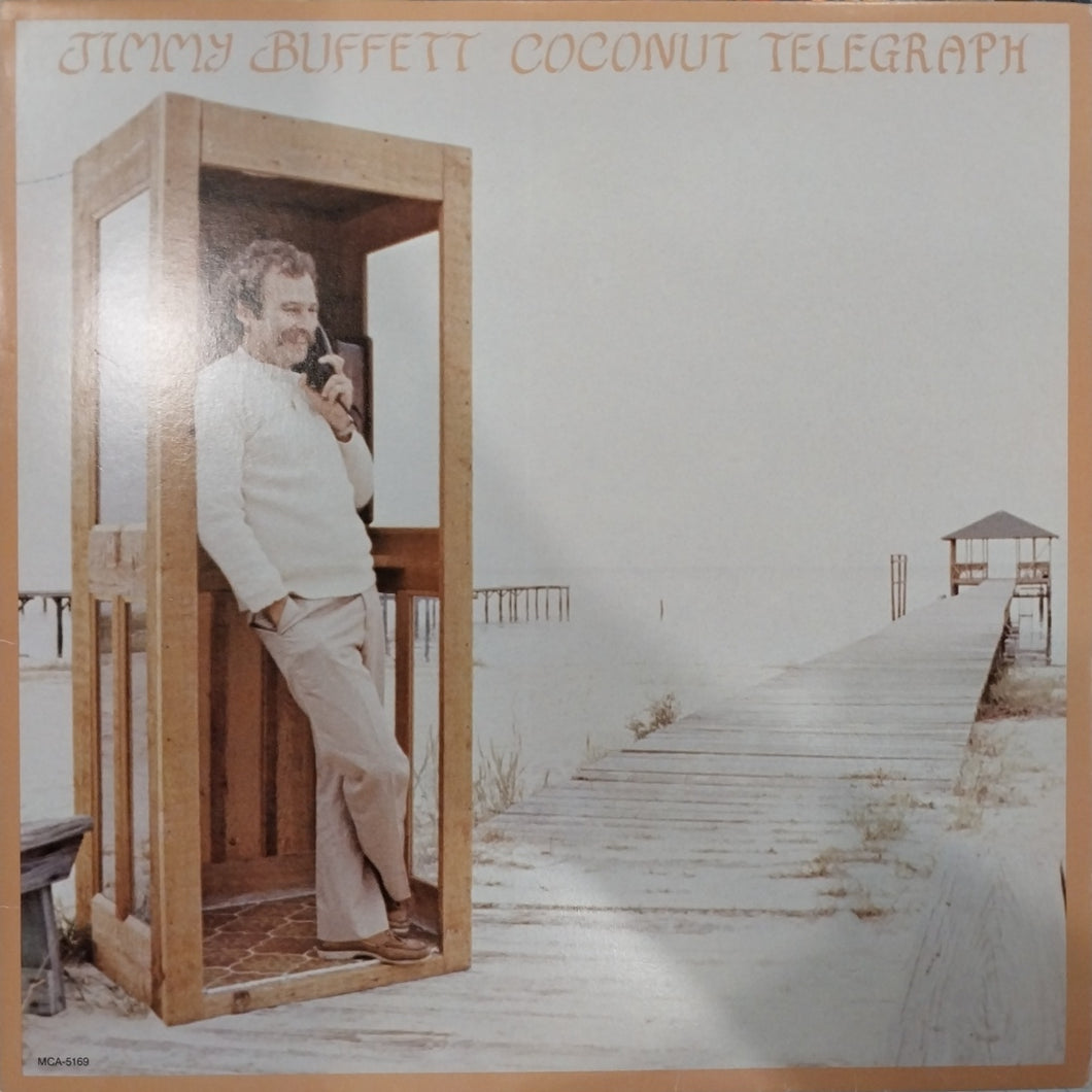 JIMMY BUFFETT - COCONUT TELEGRAPH (USED VINYL 1981 U.S. EX+ EX+)