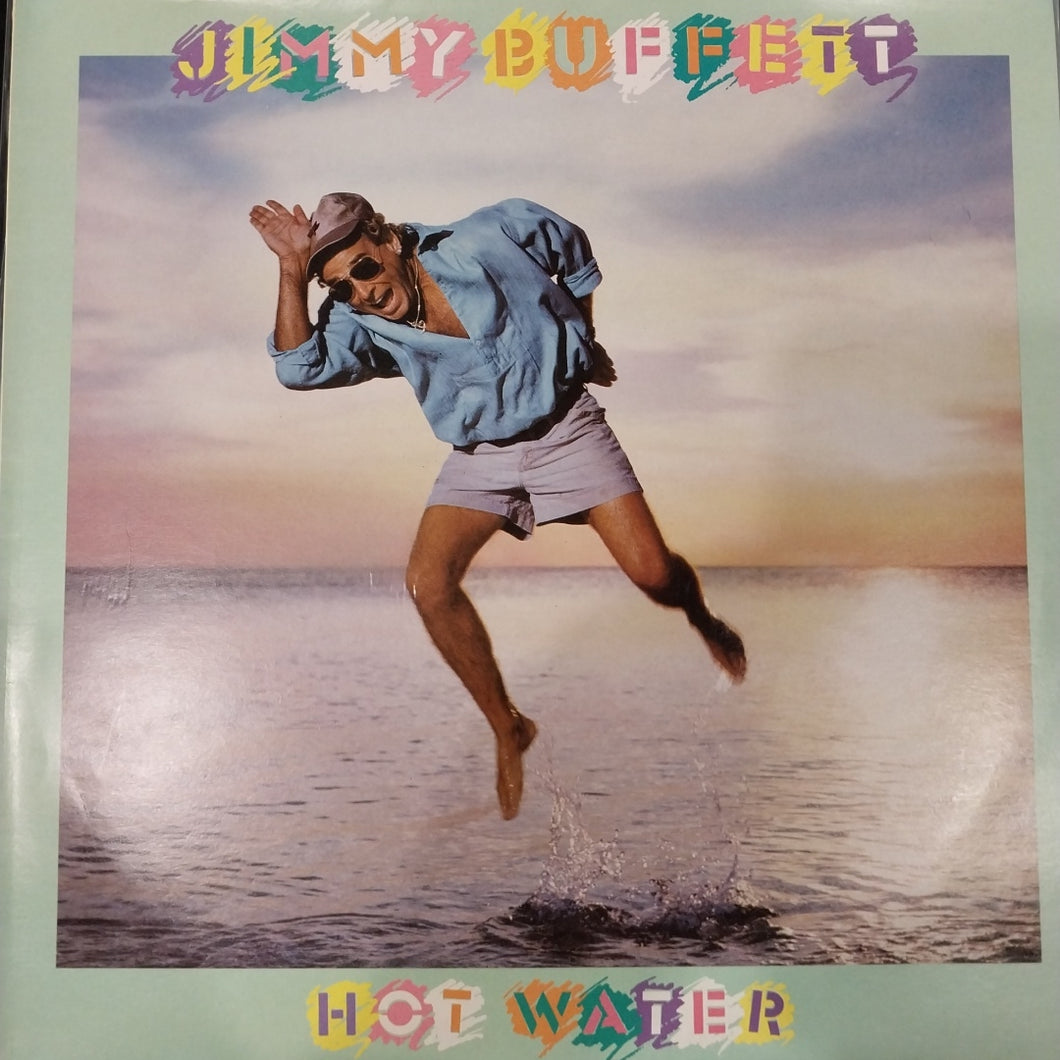 JIMMY BUFFETT - HOT WATER (USED VINYL 1988 U.S. EX+ EX)