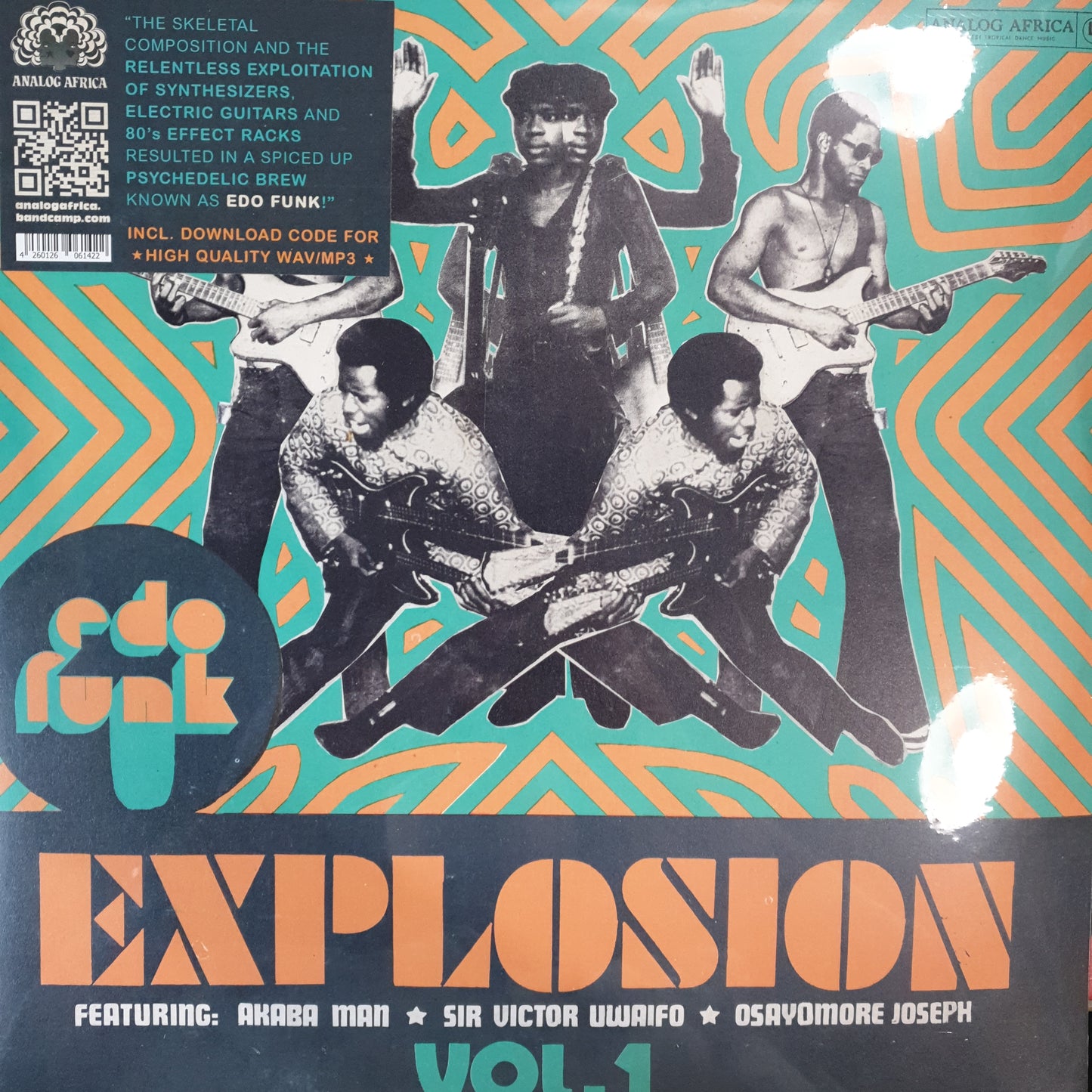 VARIOUS ARTISTS - EDO FUNK EXPLOSIONS VOL 1 (2LP) VINYL