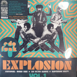 VARIOUS ARTISTS - EDO FUNK EXPLOSIONS VOL 1 (2LP) VINYL