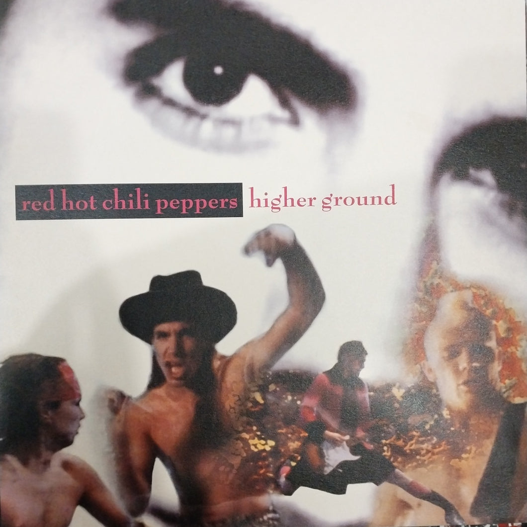 RED HOT CHILI PEPPERS - HIGHER GROUND (USED VINYL 1990 U.K. 12