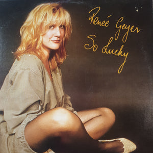 RENEE GEYER - SO LUCKY (USED VINYL 1981 AUS EX+/EX-)