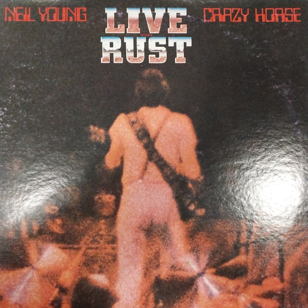 NEIL YOUNG - LIVE RUST (USED VINYL 1979 JAPAN 2LP M- EX-)