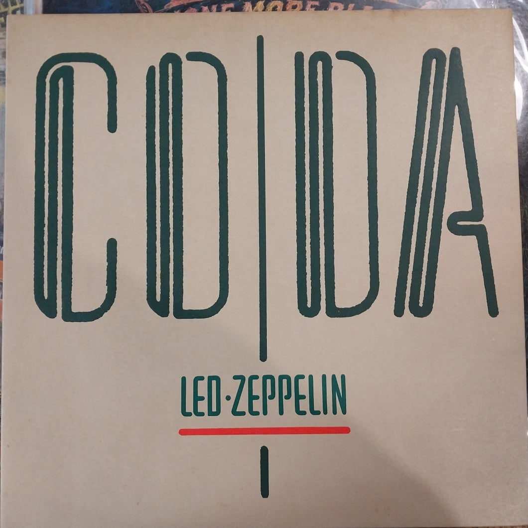 LED ZEPPELIN - CODA (USED VINYL 1982 JAPAN M- EX+)