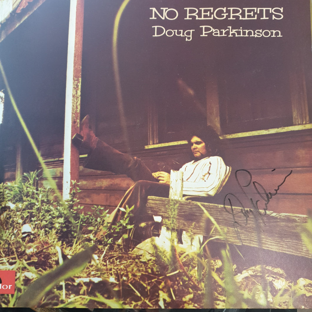 DOUG PARKINSON - NO REGRETS (SIGNED) (USED VINYL 1973 AUS M-/EX)