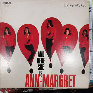 ANN MARGRET - AND HERE SHE IS (USED VINYL 1984 JAPAN M- EX-)