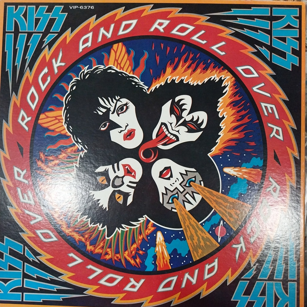 KISS - ROCK AND ROLL OVER (USED VINYL 1976 JAPAN EX+ EX+)