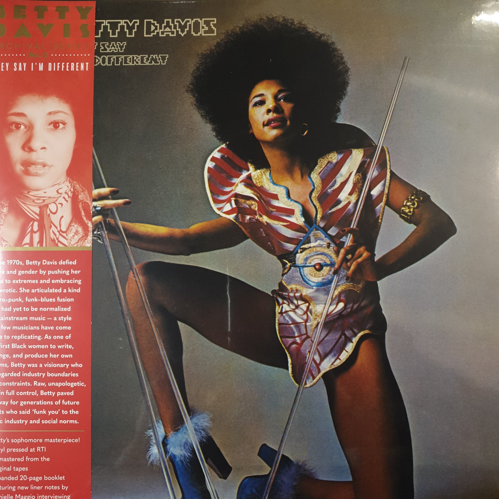 BETTY DAVIS - THEY SAY I'M DIFFERENT VINYL