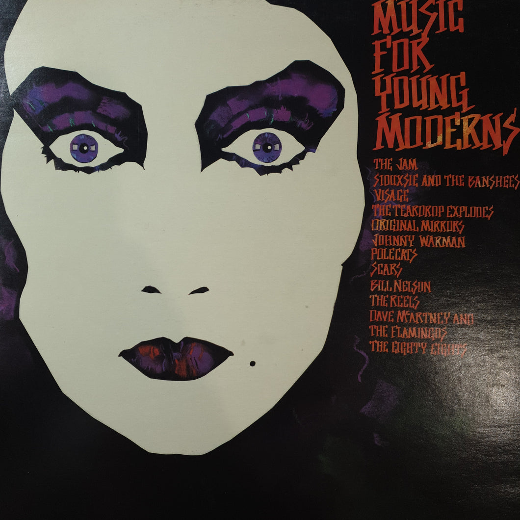 VARIOUS ARTISTS - MUSIC FOR YOUNG MODERNS (USED VINYL 1981 AUS EX+/EX+)