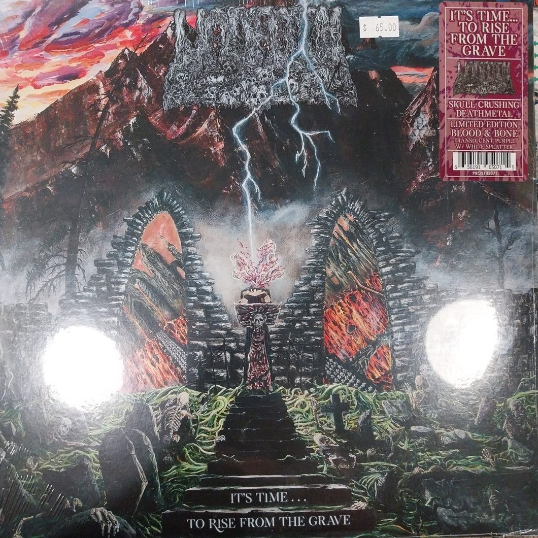 ITS TIME TO REST FROM THE GRAVE - SKULL CRUSHING DEATHMETAL (BLOOD AND BONE COLOURED VINYL)