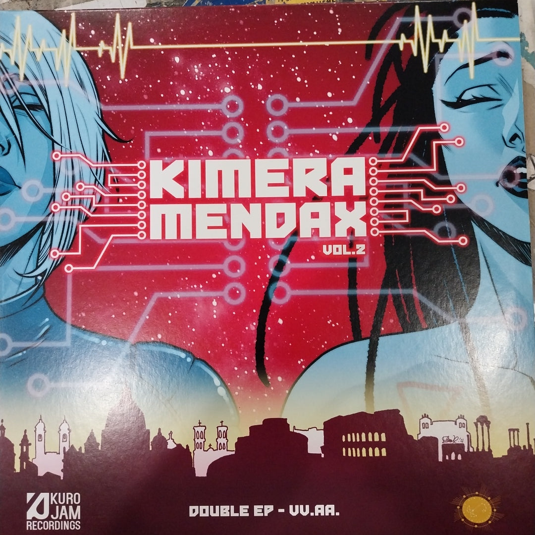 VARIOUS ARTISTS - KIMERA MENDAX VOL.2 (USED VINYL 2021 EURO 2EP BLUE M- M-)