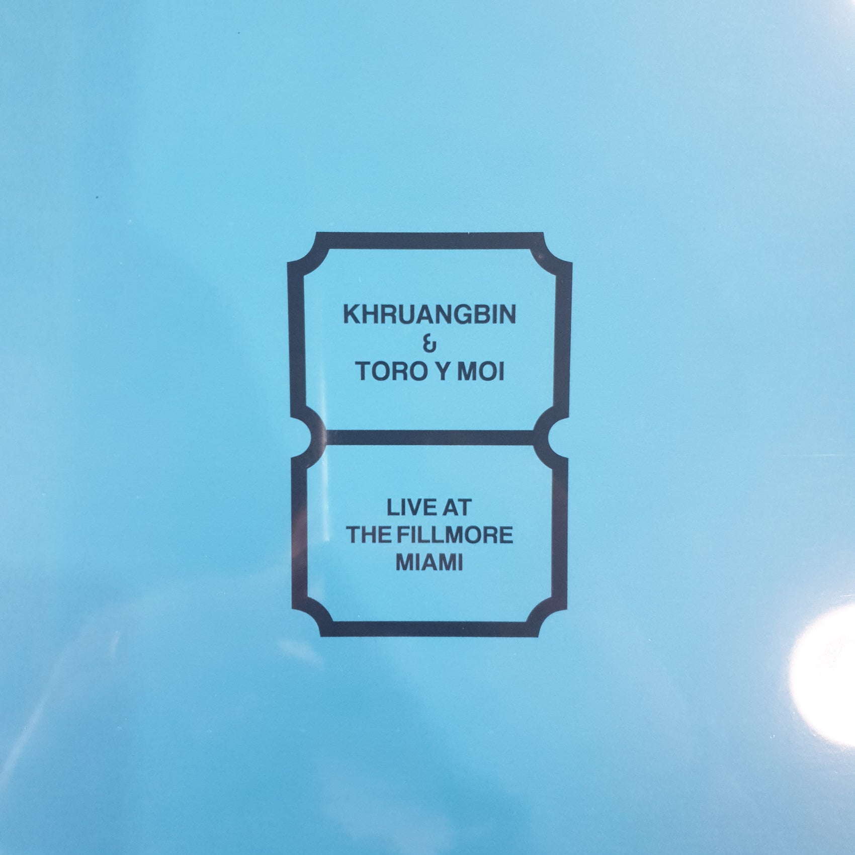 KHRUANGBIN AND TORO Y MOI - LIVE AT THE FILMORE MIAMI VINYL