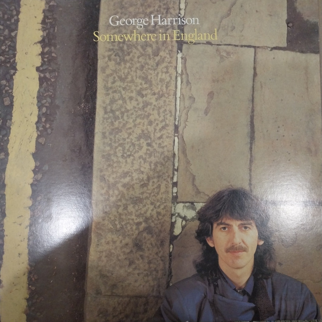 GEORGE HARRISON - SOMEWHERE IN ENGLAND (USED VINYL 1981 U.S. EX+ EX+)