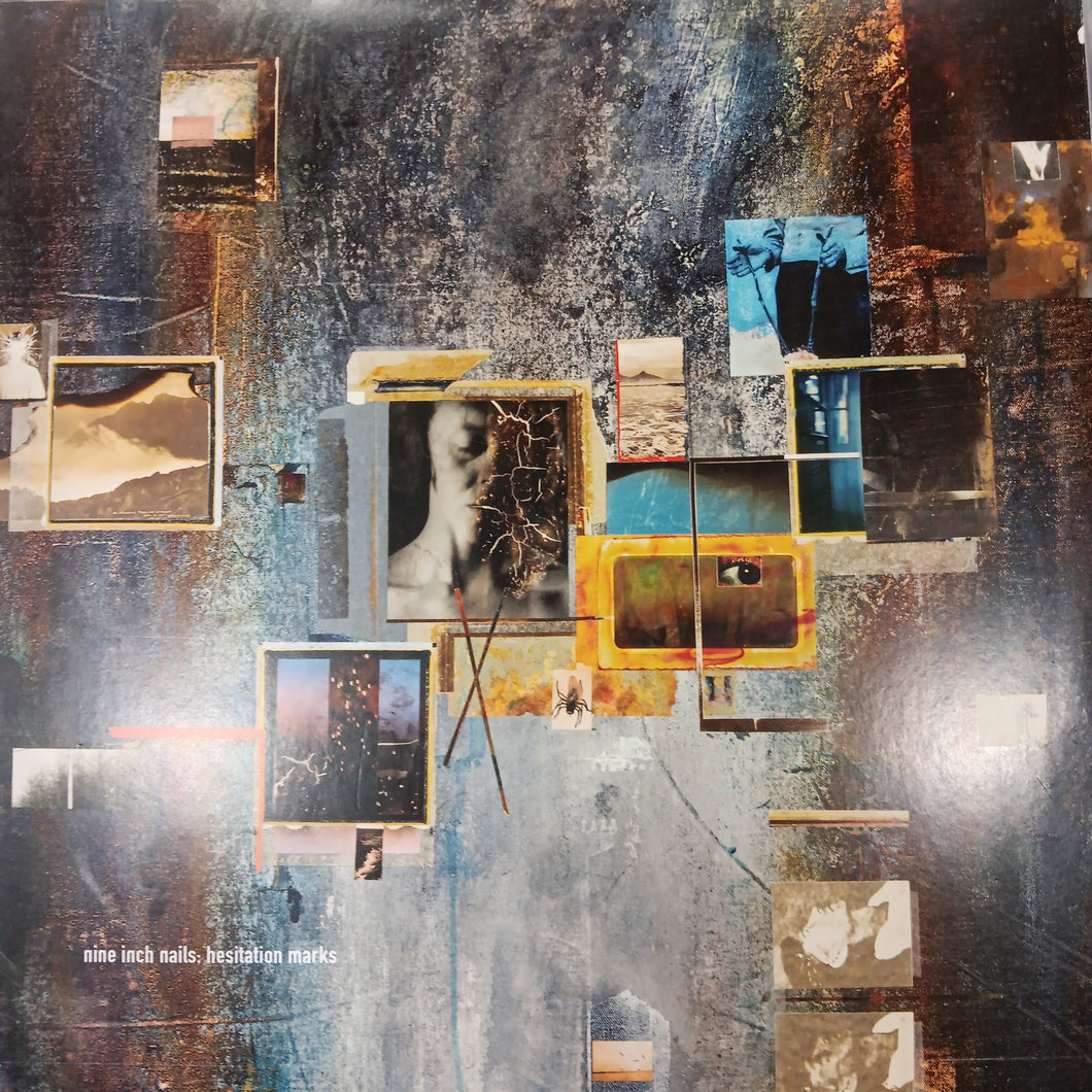 NINE INCH NAILS - HESITATION MARKS (USED VINYL 2013 U.K./EURO 2LP M- EX+)