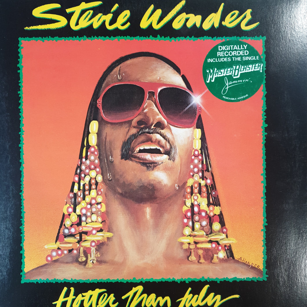 STEVIE WONDER - HOTTER THAN JULY (USED VINYL 1980 AUS M-/EX+)