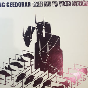 KING GEEDORAH - TAKE ME TO YOUR LEADER (RED COLOURED) (USED VINYL 2016 UK M-/M-)