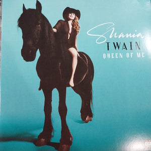 SHANIN TWAIN - QUEEN OF ME (USED VINYL 2023 EURO BLUE M- M-)