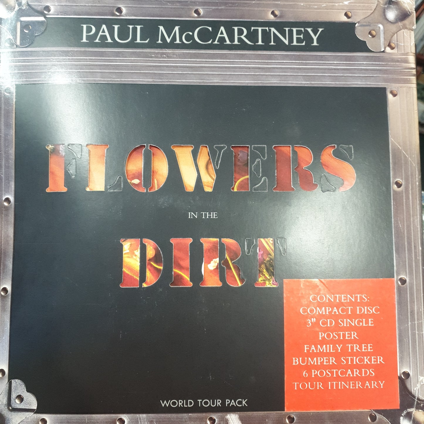 PAUL MCCARTNEY - FLOWERS IN THE DIRT (3CD) (USED SET 1989 UK M-/EX-)