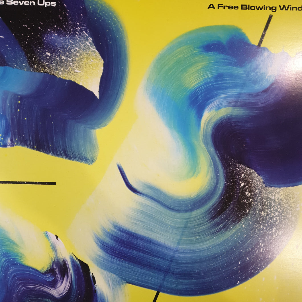 THE SEVEN UPS - A FREE BLOWING WIND (MARBLE COLOURED) VINYL