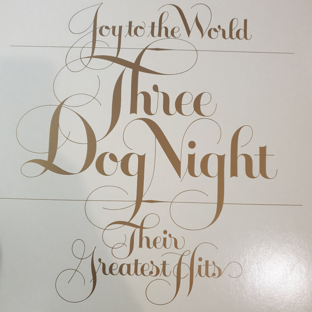 THREE DOG NIGHT - JOY TO THE WORLD: THEIR GREATEST HITS (USED VINYL 1980 JAPANESE M-/M-))