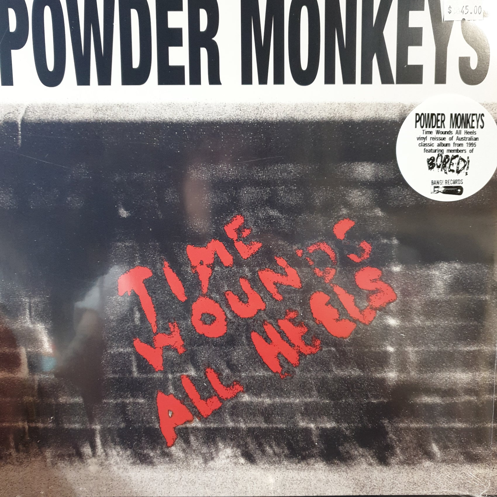 POWDER MONKEY - TIME WOUNDS ALL HEALS VINYL