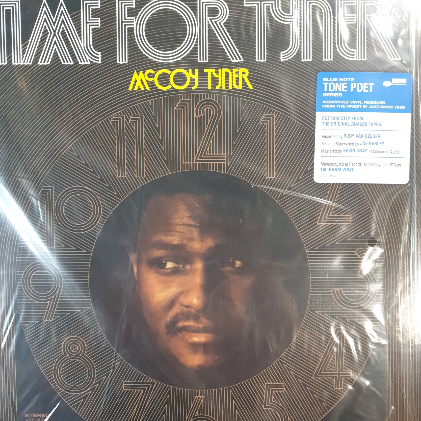 McCOY TYNER - TIME FOR TYNER (BLUE NOTE TONE POET) VINYL
