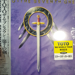 TOTO - THE SEVENTH ONE (USED VINYL 1988 JAPANESE M-/EX+)
