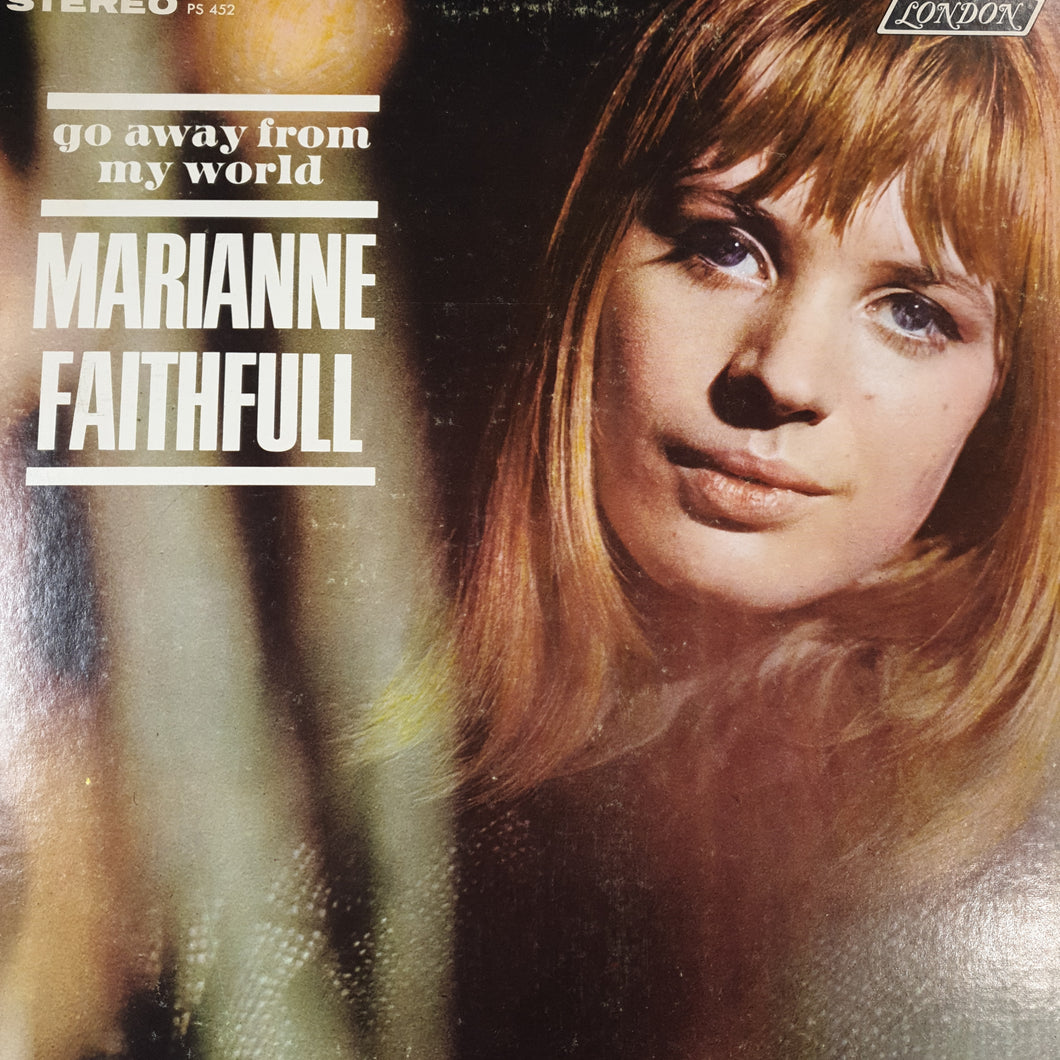 MARIANNE FAITHFUL - GO AWAY FROM MY WORLD (USED VINYL 1965 U.S. EX/EX-)