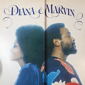DIANA ROSS & MARVIN GAYE - DIANA AND MARVIN (USED VINYL 1974 JAPANESE EX+/EX-)