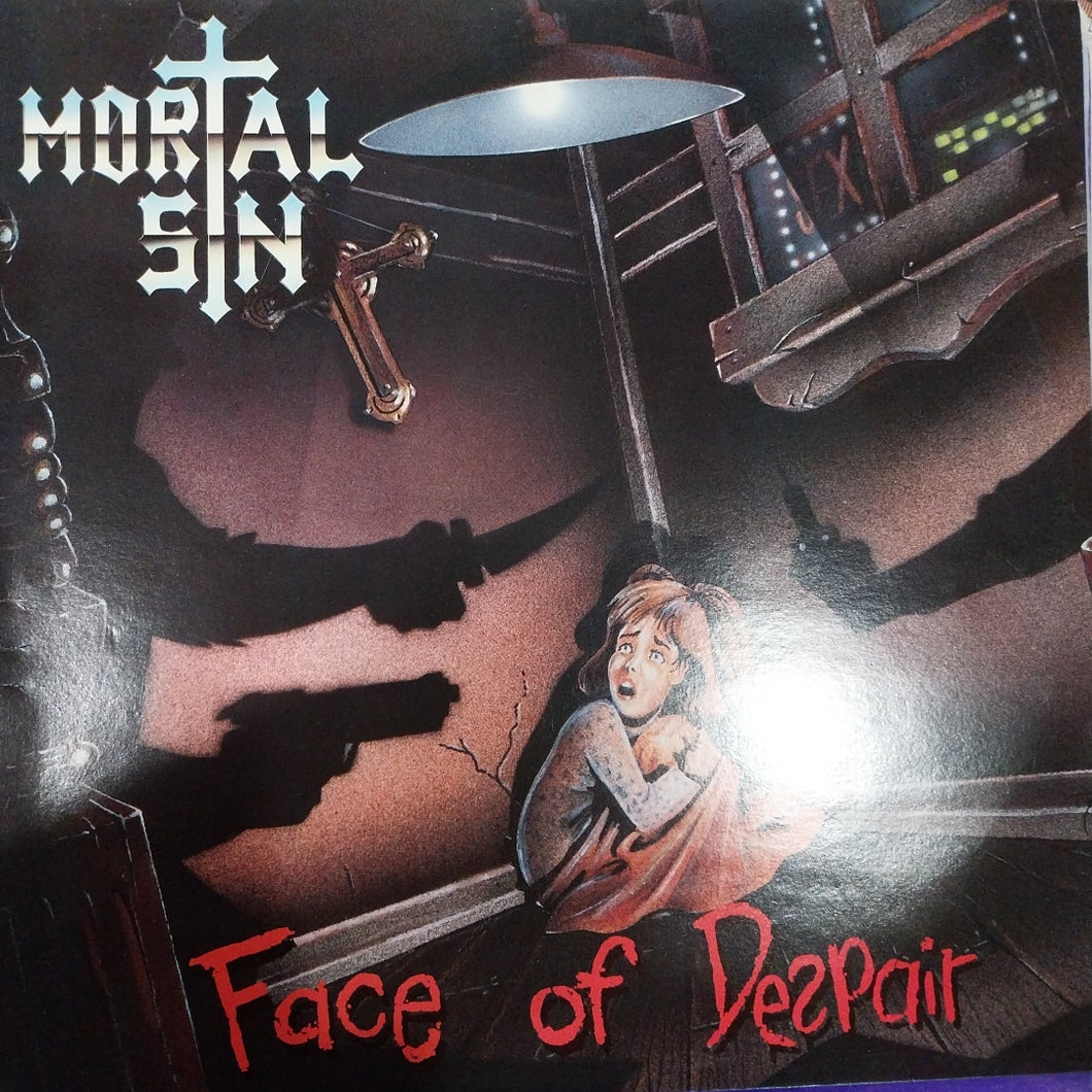 MORTAL SIN - FACE OF DESPAIR (USED VINYL 1989 AUS EX- EX+)