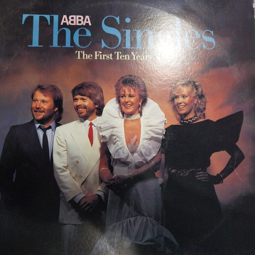 ABBA - THE SINGLES (USED VINYL 1982 U.S. 2LP EX+ EX+)