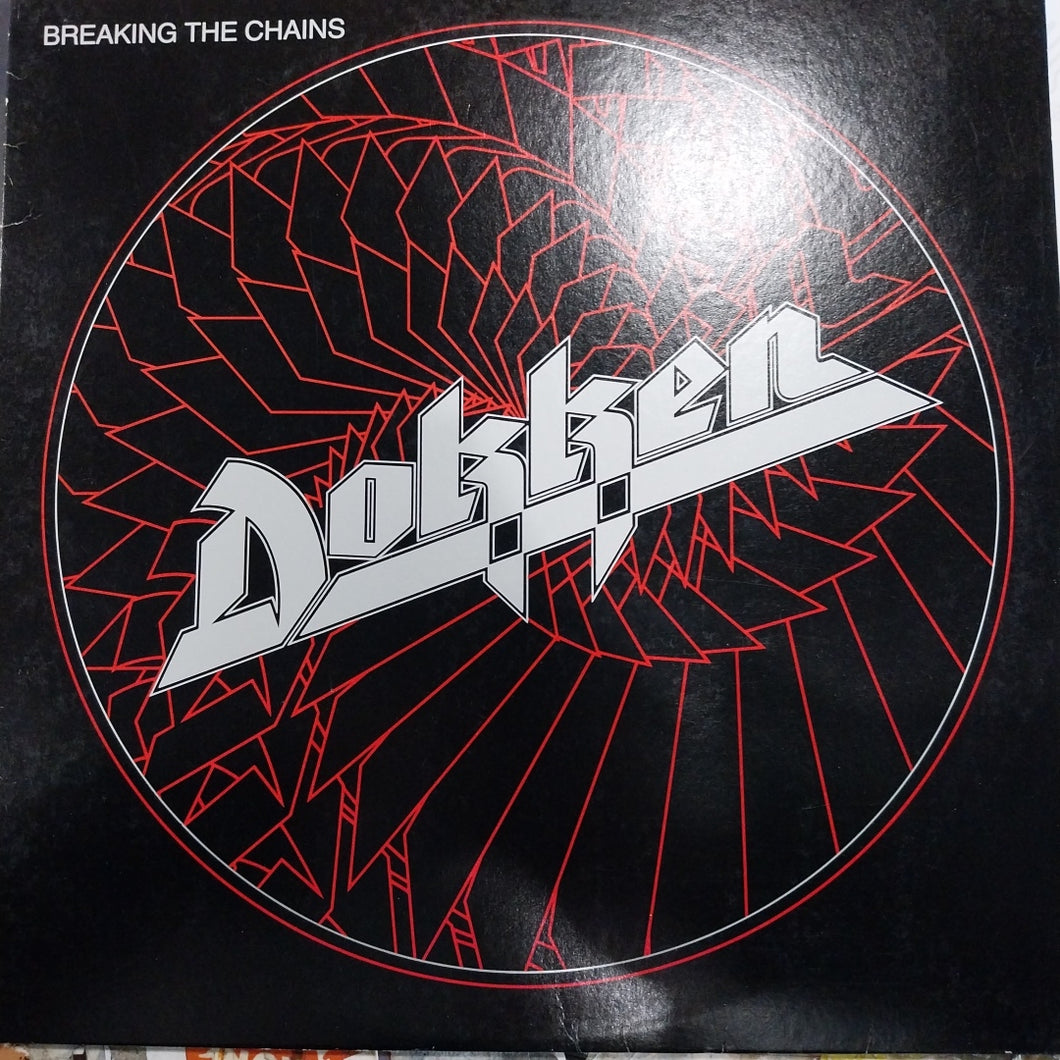 DOKKEN - BREAKING THE CHAINS (USED VINYL 1985 JAPAN EX EX-)