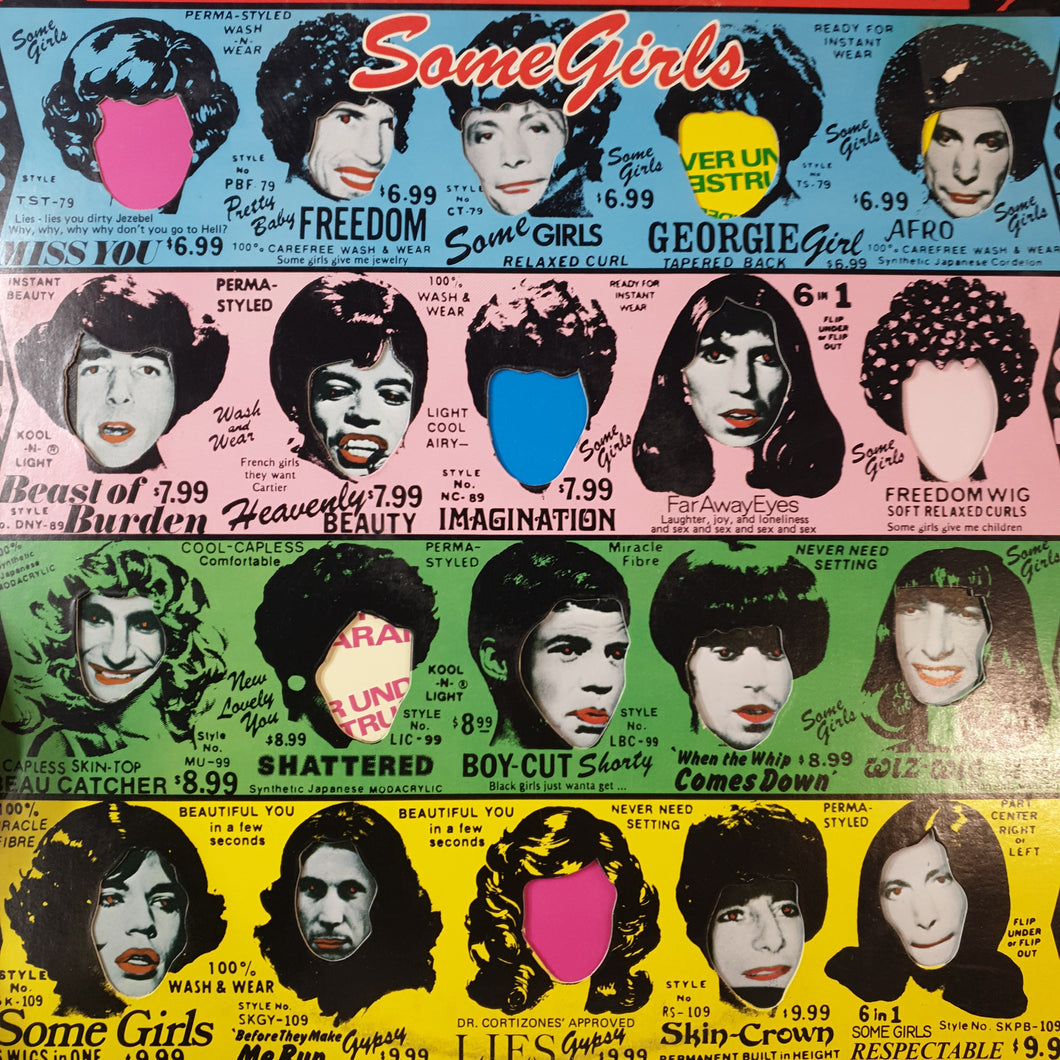 ROLLING STONES - SOME GIRLS (USED VINYL 1978 US EX+/EX-)