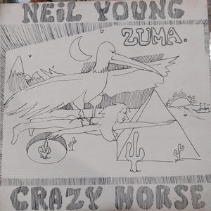 NEIL YOUNG - ZUMA (USED VINYL 1976 JAPAN EX+ EX-)