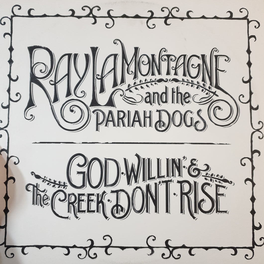 RAY LAMONTAGNE - GOD WILLIN AND CREEK DONT RISE VINYL (USED VINYL 2010 M-/EX+)