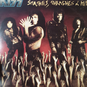 KISS - SMASHES, THRASHES AND HITS (USED VINYL 1988 AUS EX+/EX)