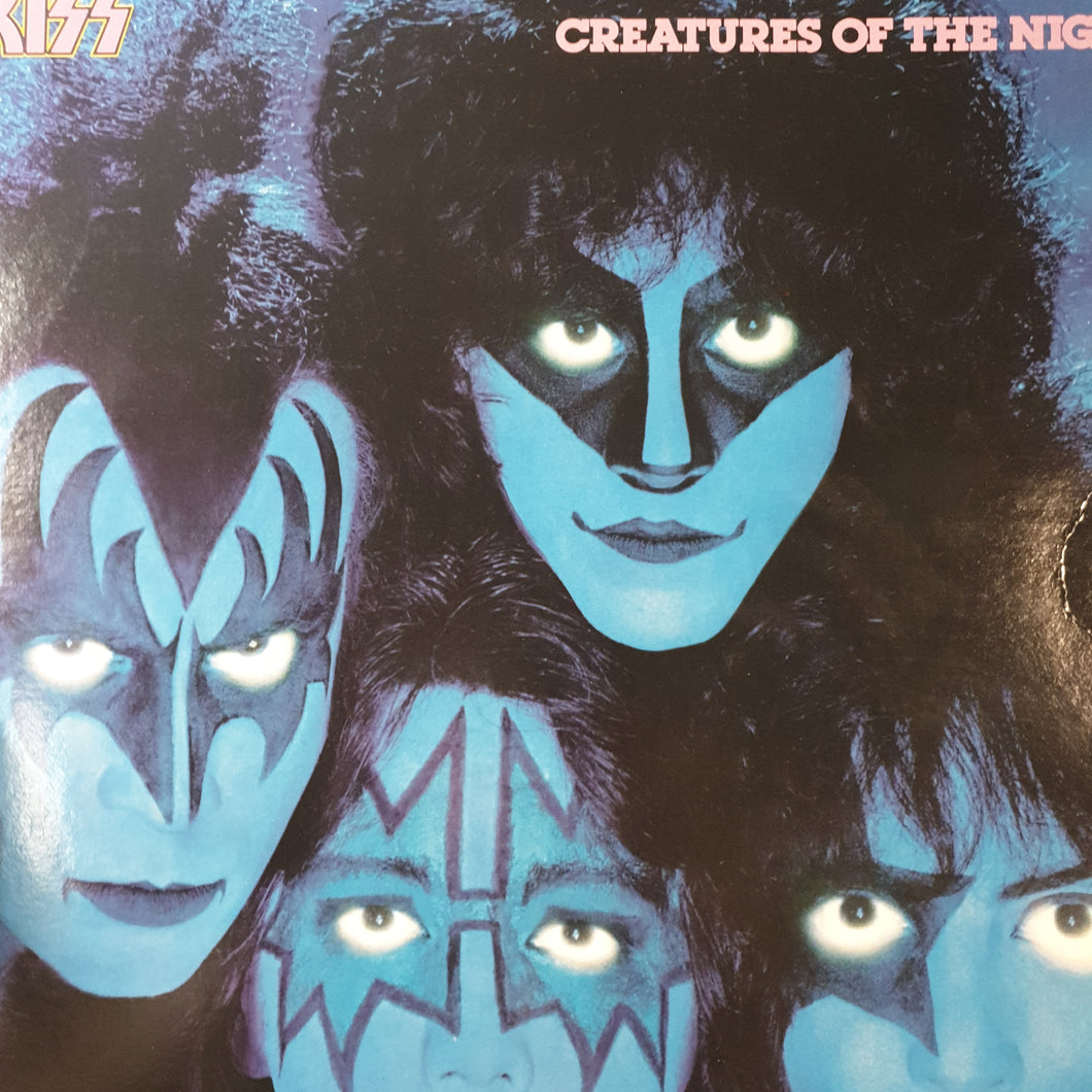 KISS - CREATURES OF THE NIGHT (USED VINYL 1982 AUS EX+/EX)