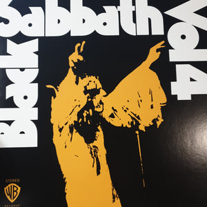 BLACK SABBATH - VOL 4 (ORANGE COLOURED) (USED VINYL 2016 US M-/M-)