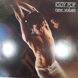IGGY POP - NEW VALUES (USED VINYL 1979 U.S. M- EX+)
